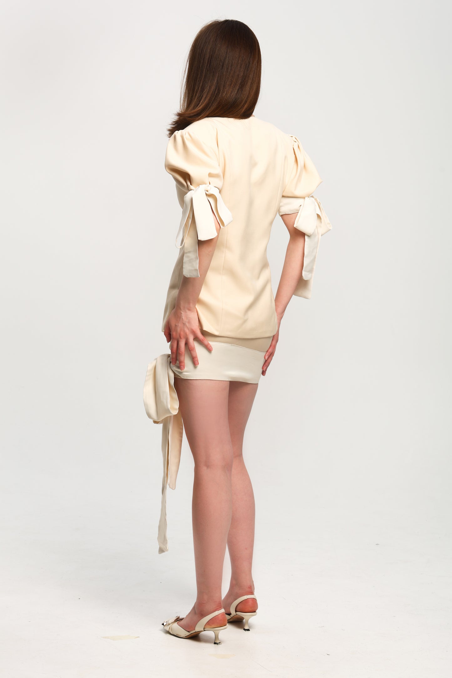 Beige Set with bows