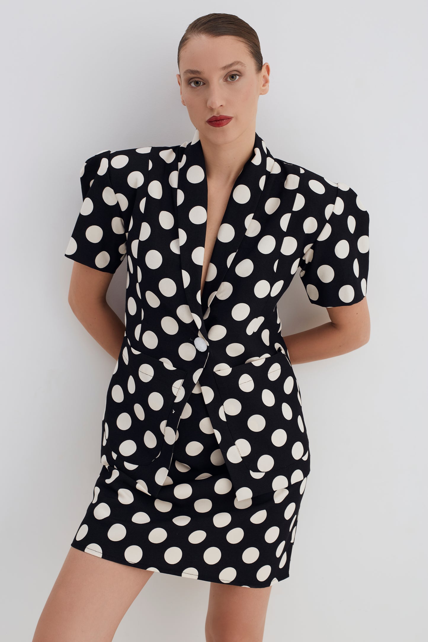 Dot Blazer / Dot Skirt