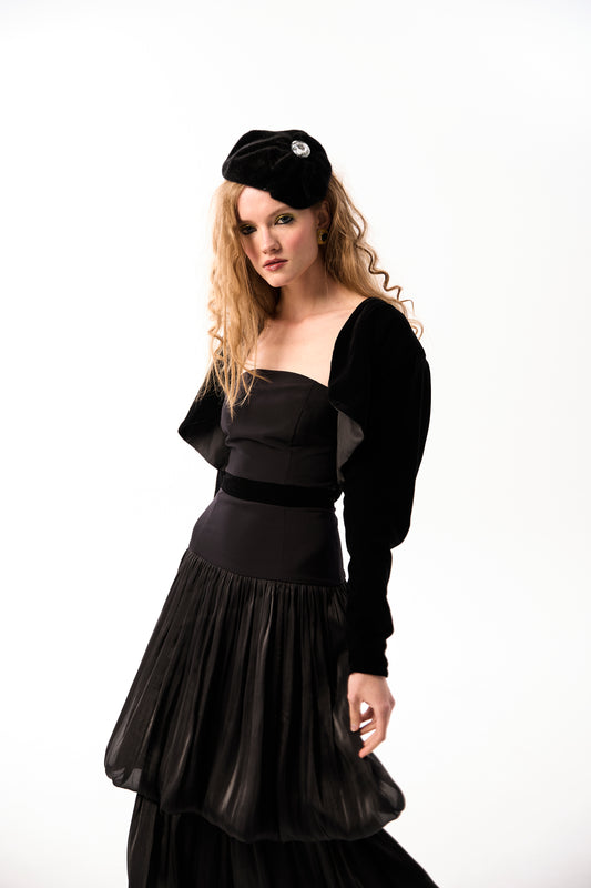 Black Dress & Bolero