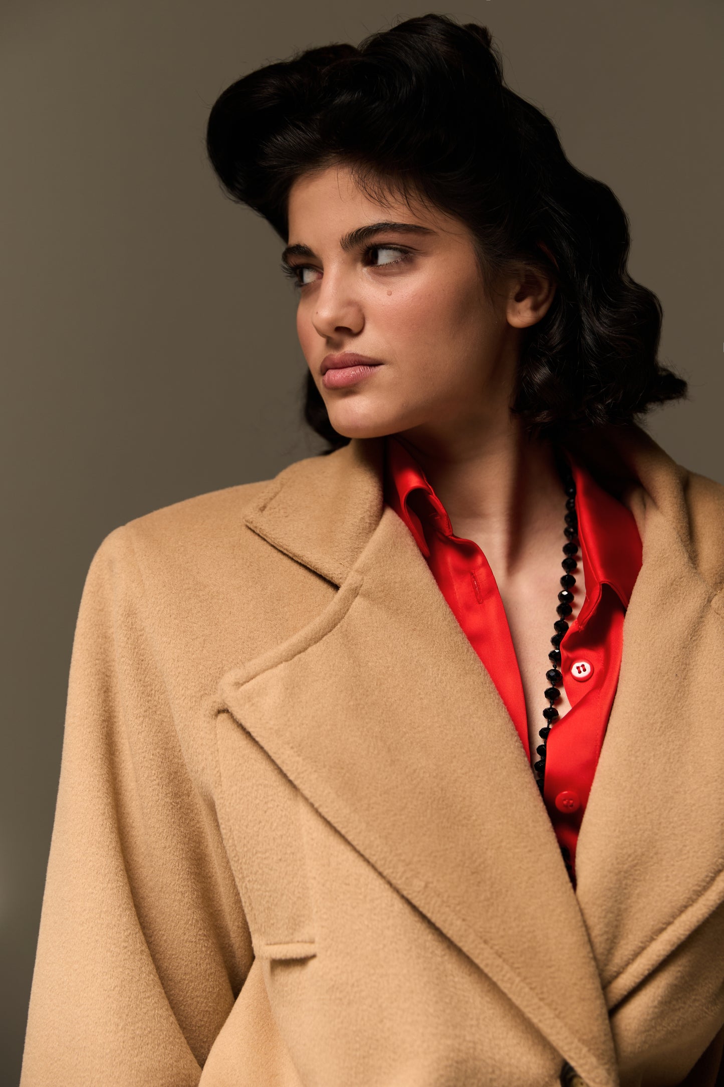 Light brown wool Coat