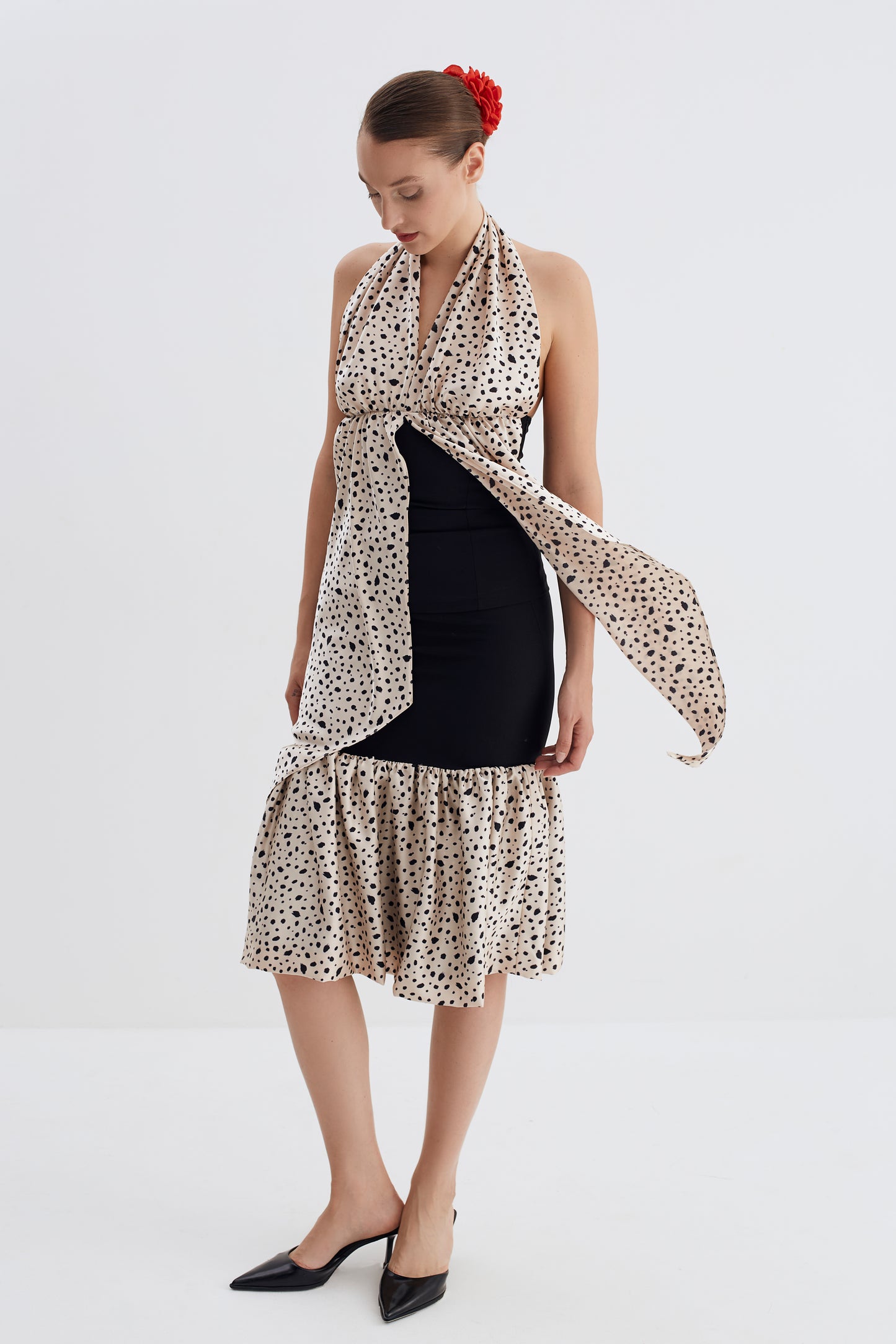 Black and White Top / Skirt
