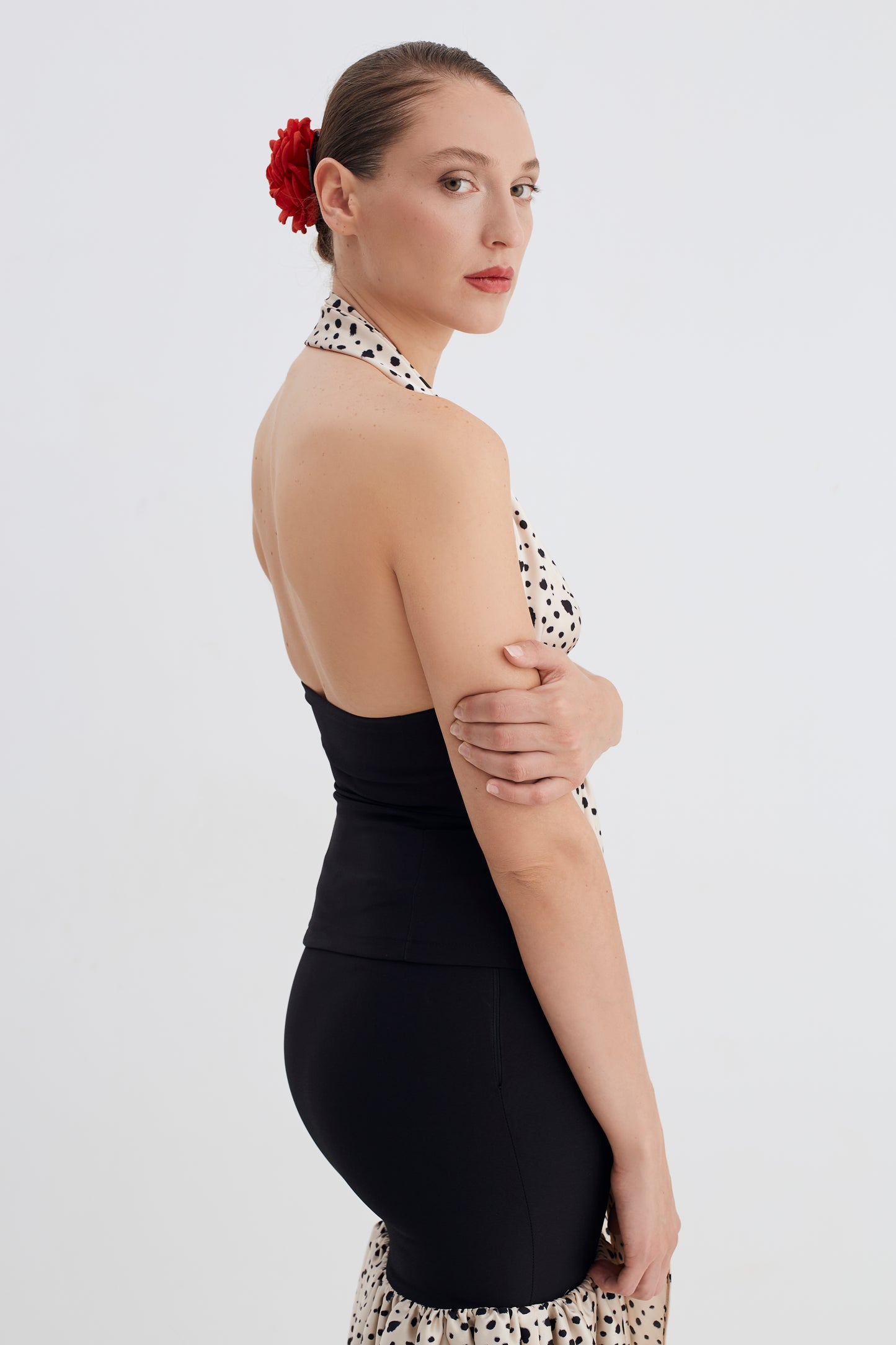 Black and White Top / Skirt